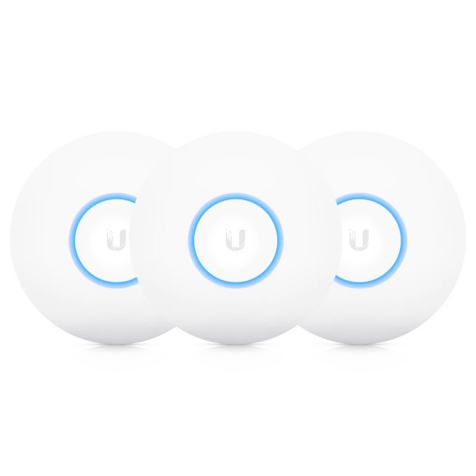 Ubiquiti UniFi nano HD 802.11ac Access Point 2.4GHz/5GHz Wave2 4x4MU-MIMO (PoE Not Included) 3-Pack